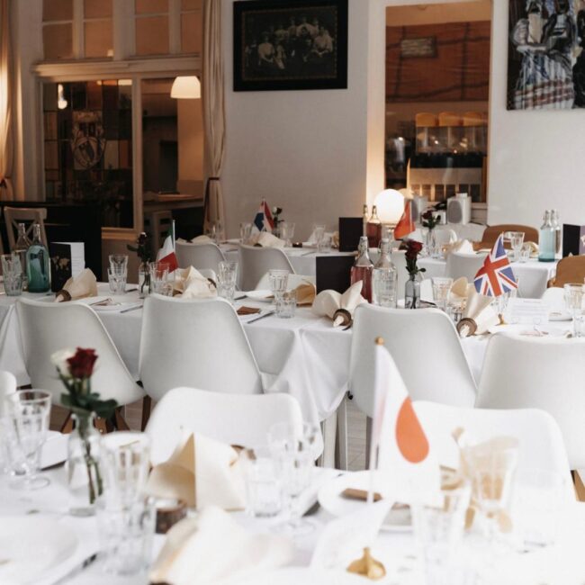 Tischanordnung Hochzeit